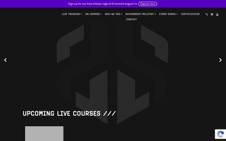 Screenshot of antisyphontraining.com