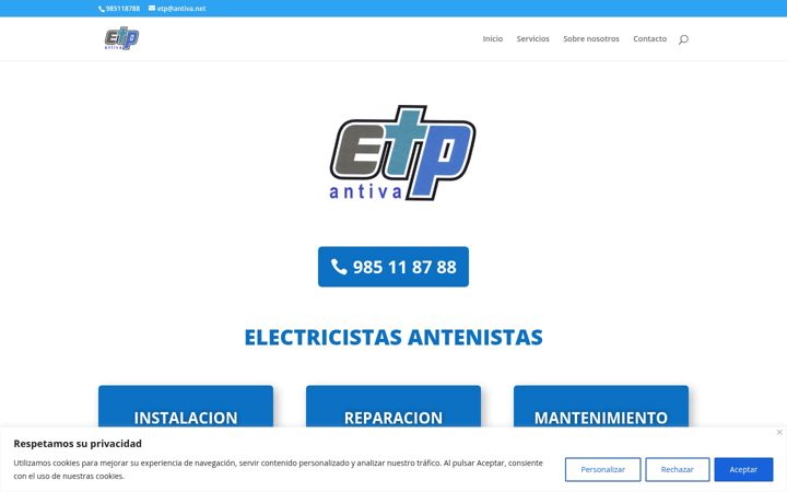 Screenshot of antiva.net