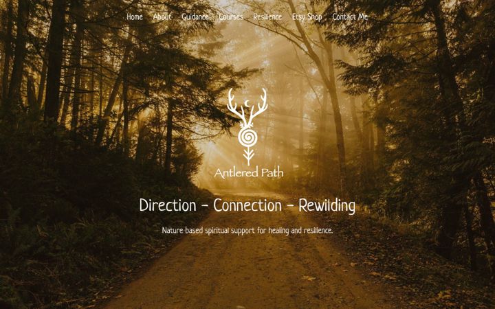 Screenshot of antleredpath.com