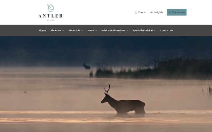 Screenshot von antlerwealth.asia