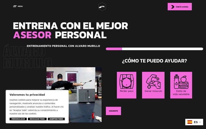 Screenshot of antmovefit.com