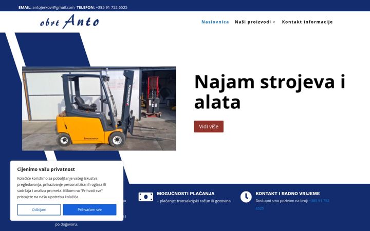 Zrzut ekranu anto-obrt.hr
