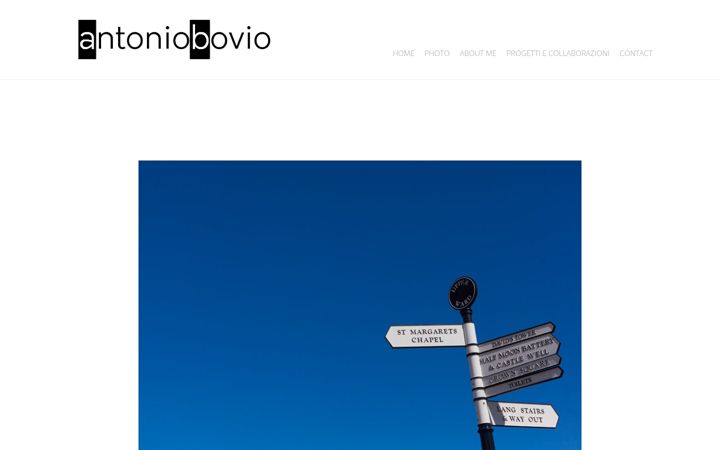 Screenshot of antobov.it