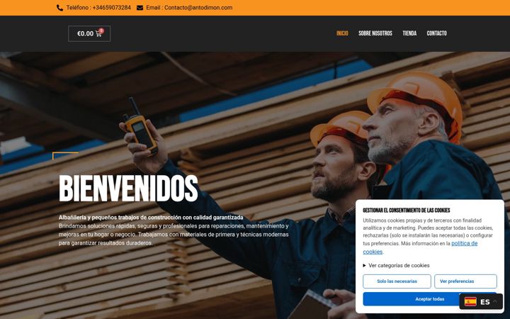 Screenshot of antodimon.com