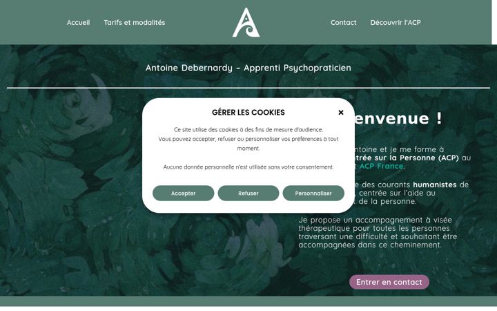 Screenshot of antoine-psycho.fr