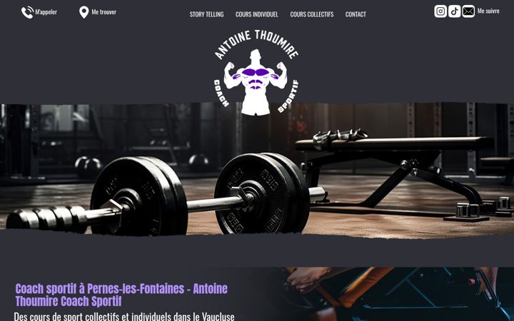 Screenshot of antoine-thoumire-coach-sportif.fr