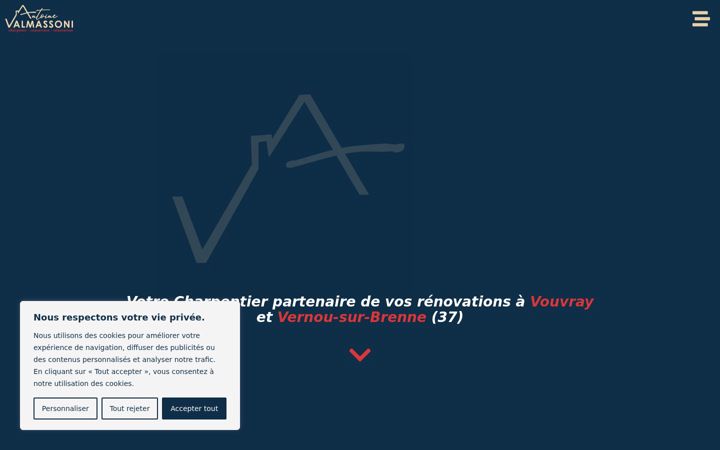 Screenshot of antoine-valmassoni.fr