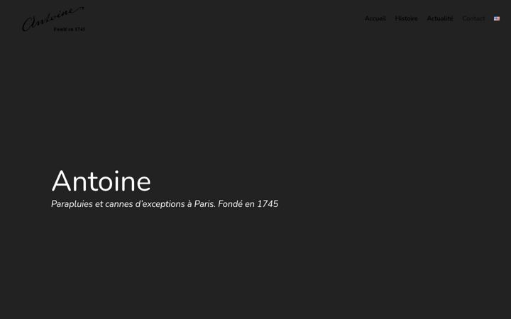 Screenshot of antoine1745.com