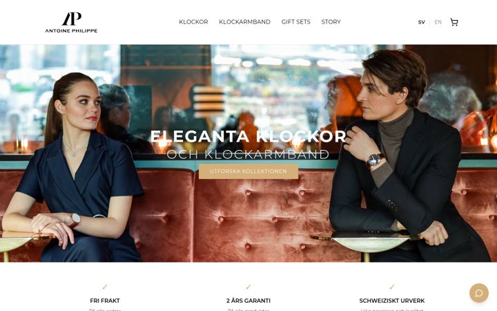 Screenshot of antoinephilippe.com