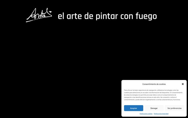 Screenshot of antoli.es