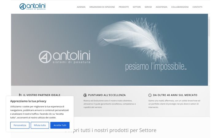 Screenshot von antolinibilance.com