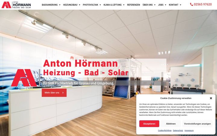 Ekrano kopija anton-hoermann.de