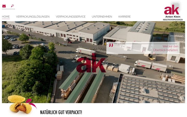 Screenshot di anton-klein.de