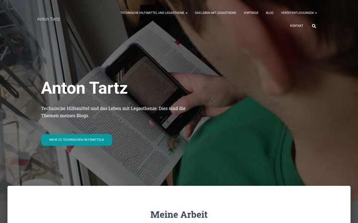 Screenshot of anton-tartz.de