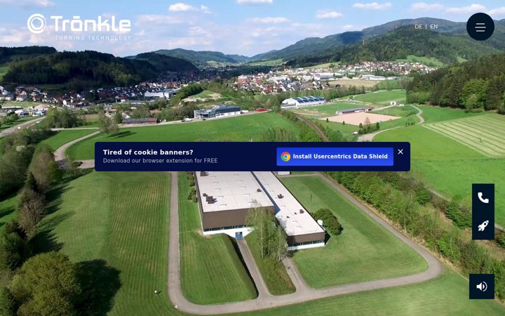Screenshot of anton-traenkle.com