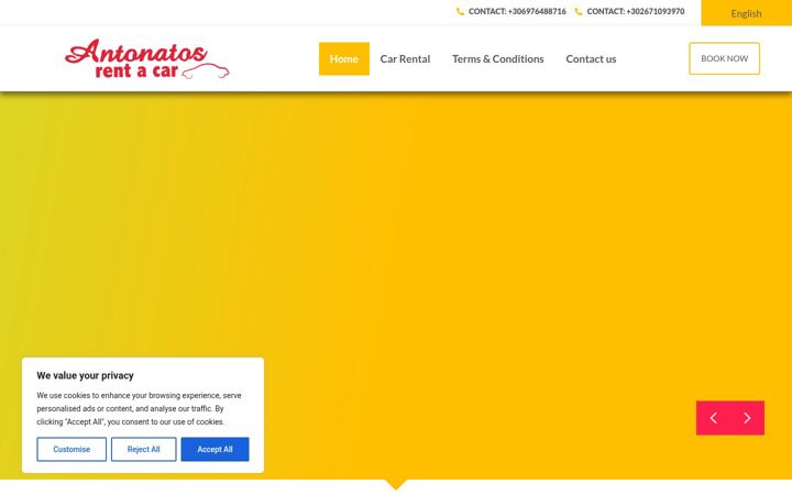 Screenshot stránky antonatos-rentacar.com