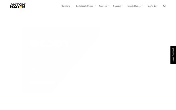 Screenshot of antonbauer.com