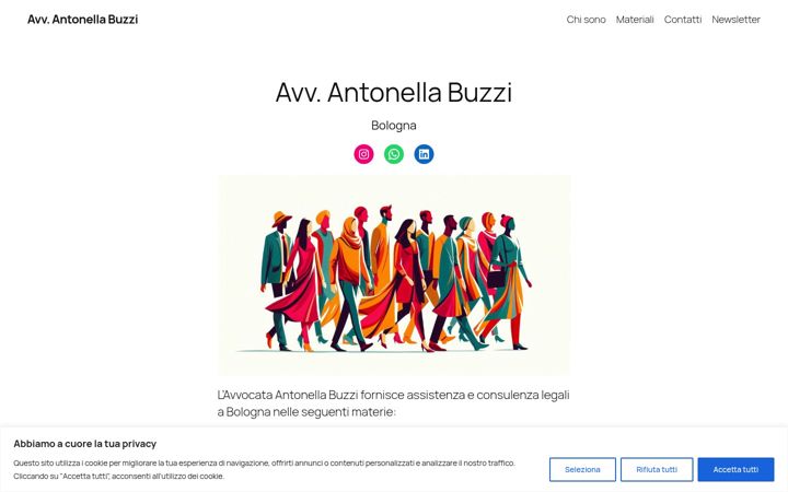 Screenshot of antonellabuzzi.it