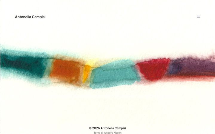 Screenshot von antonellacampisi.com