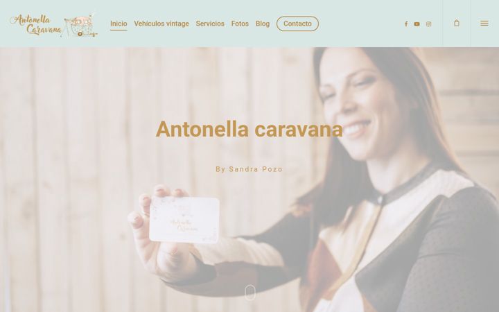 Skjermbilde av antonellacaravana.es