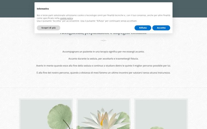 Screenshot ta' antonellagiurini.it