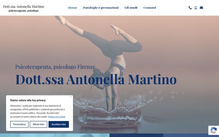 Screenshot of antonellamartino.eu