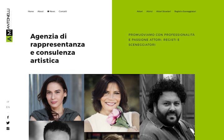 Screenshot of antonellimanagement.com