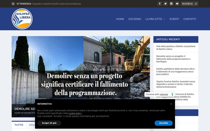 Screenshot of antonellodurso.it