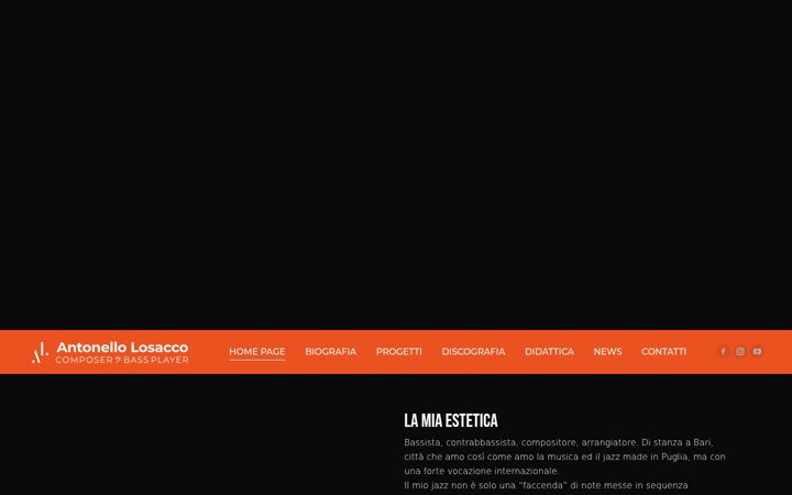 Screenshot of antonellolosacco.it