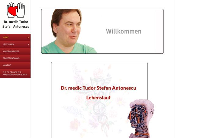 Screenshot of antonescu.com