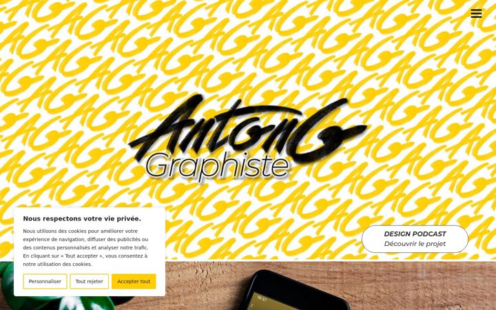Screenshot of antong.fr
