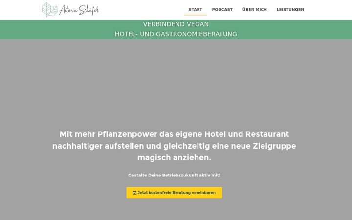 Screenshot of antonia-schaefer.de