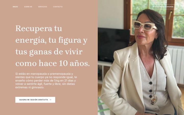 Screenshot of antoniaponce.com