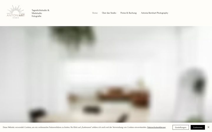 Screenshot of antoniart-studio.de