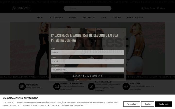 Screenshot di antoniathebrand.com