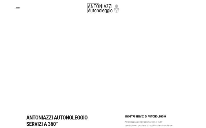 Captura de pantalla de antoniazziautonoleggio.it