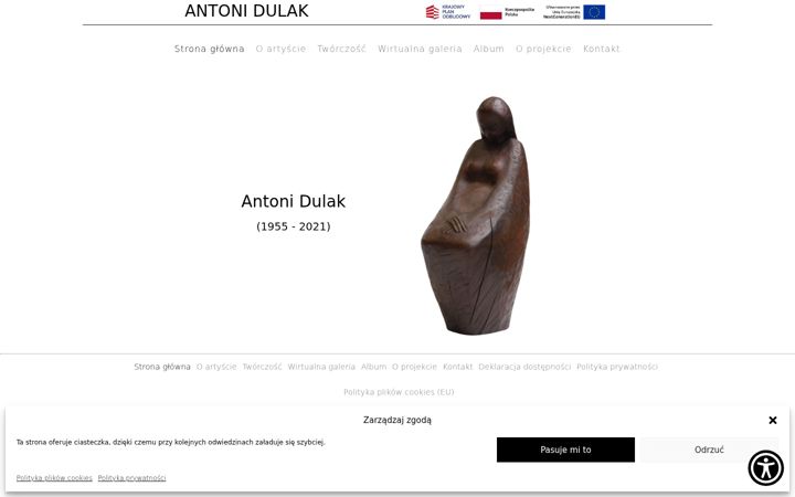 Posnetek zaslona antonidulak.pl