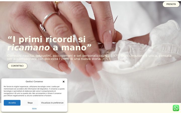 Screenshot of antoniettaperrella.com