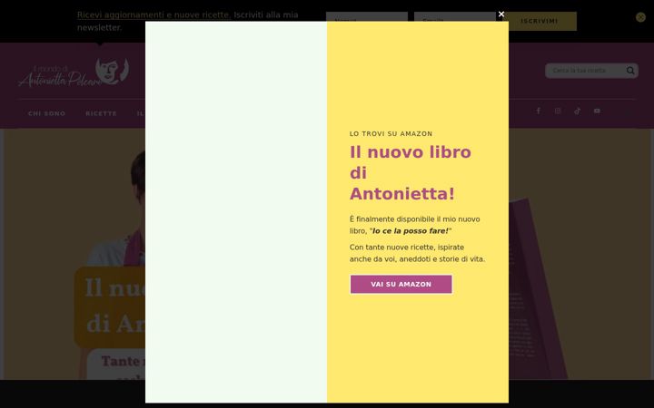 Ekrano kopija antoniettapolcaro.it