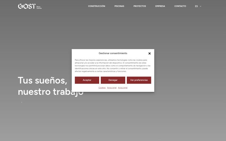 Screenshot di antonigost.com