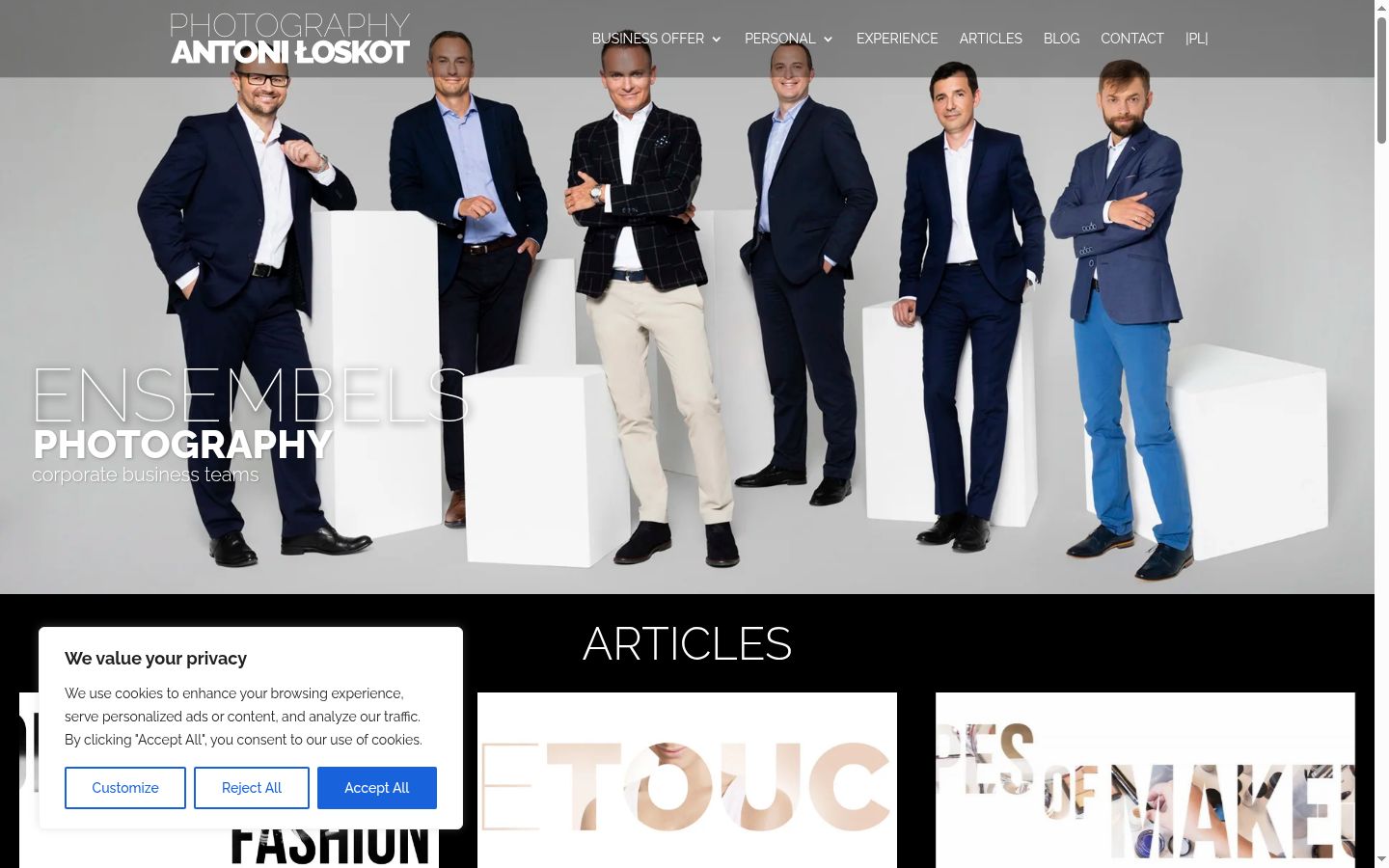 Screenshot van de toestemmingsbanner zoals getoond vóór enige interactie