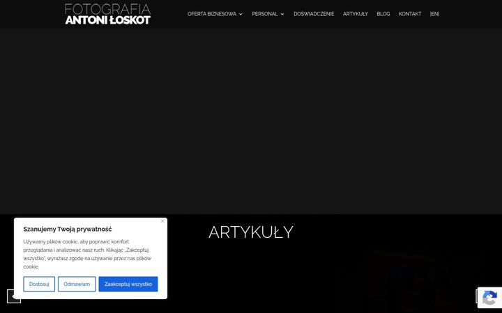 Ekrano kopija antoniloskot.pl