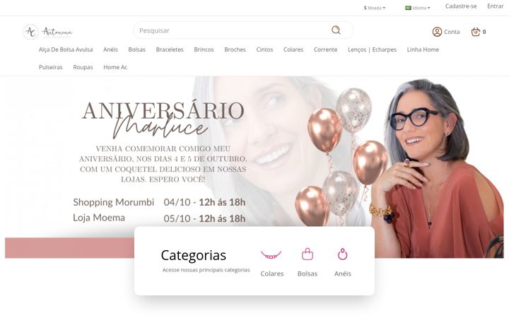 Screenshot of antoninacontemporanea.com