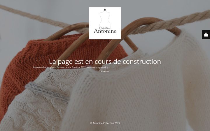 Screenshot di antonine-collection.fr