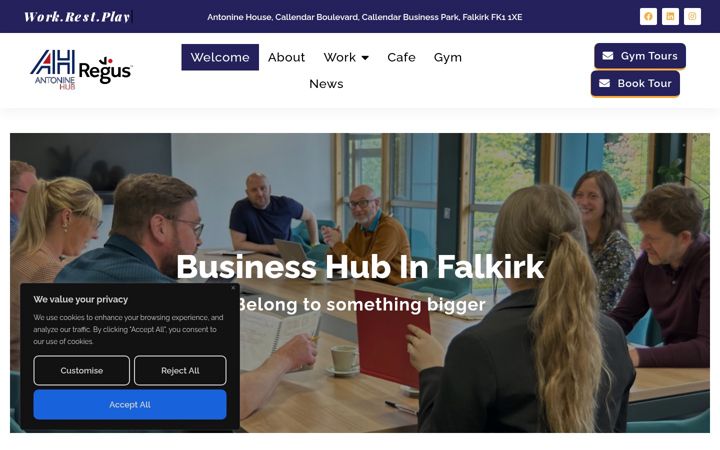 Screenshot di antoninehub.com