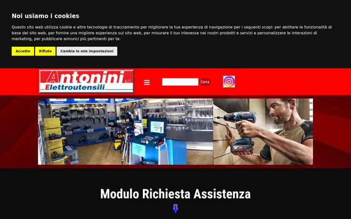 Screenshot of antoniniermanno.com