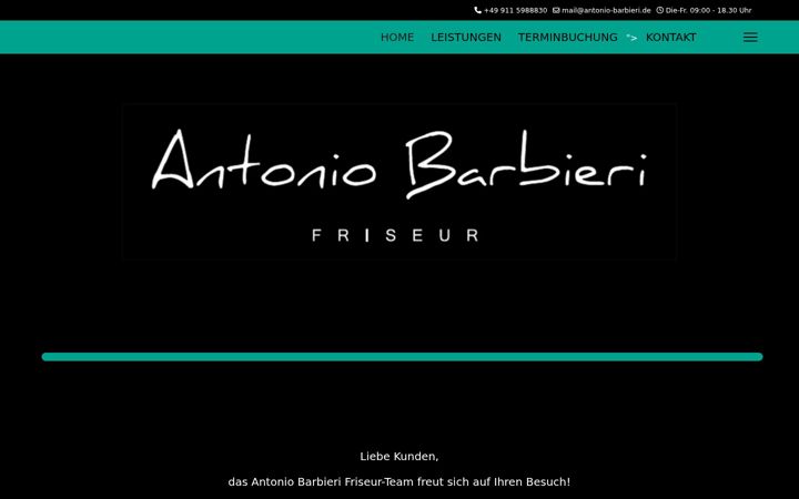 Screenshot of antonio-barbieri.de
