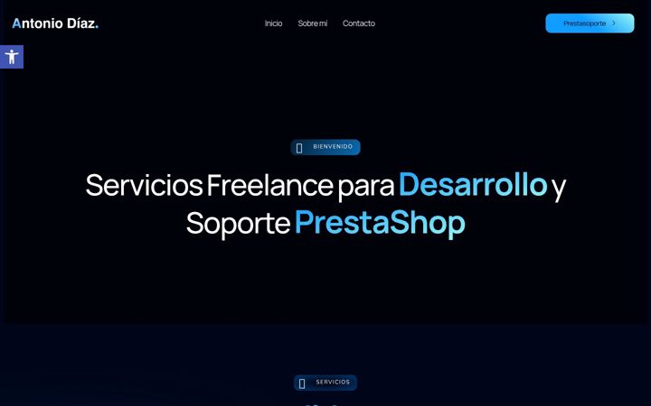 Screenshot of antonio-diaz.es