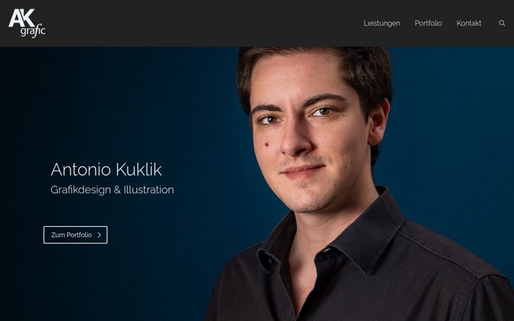 Captura de pantalla de antonio-kuklik.de