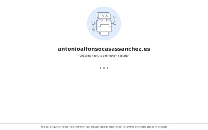 Captura de pantalla de antonioalfonsocasassanchez.es